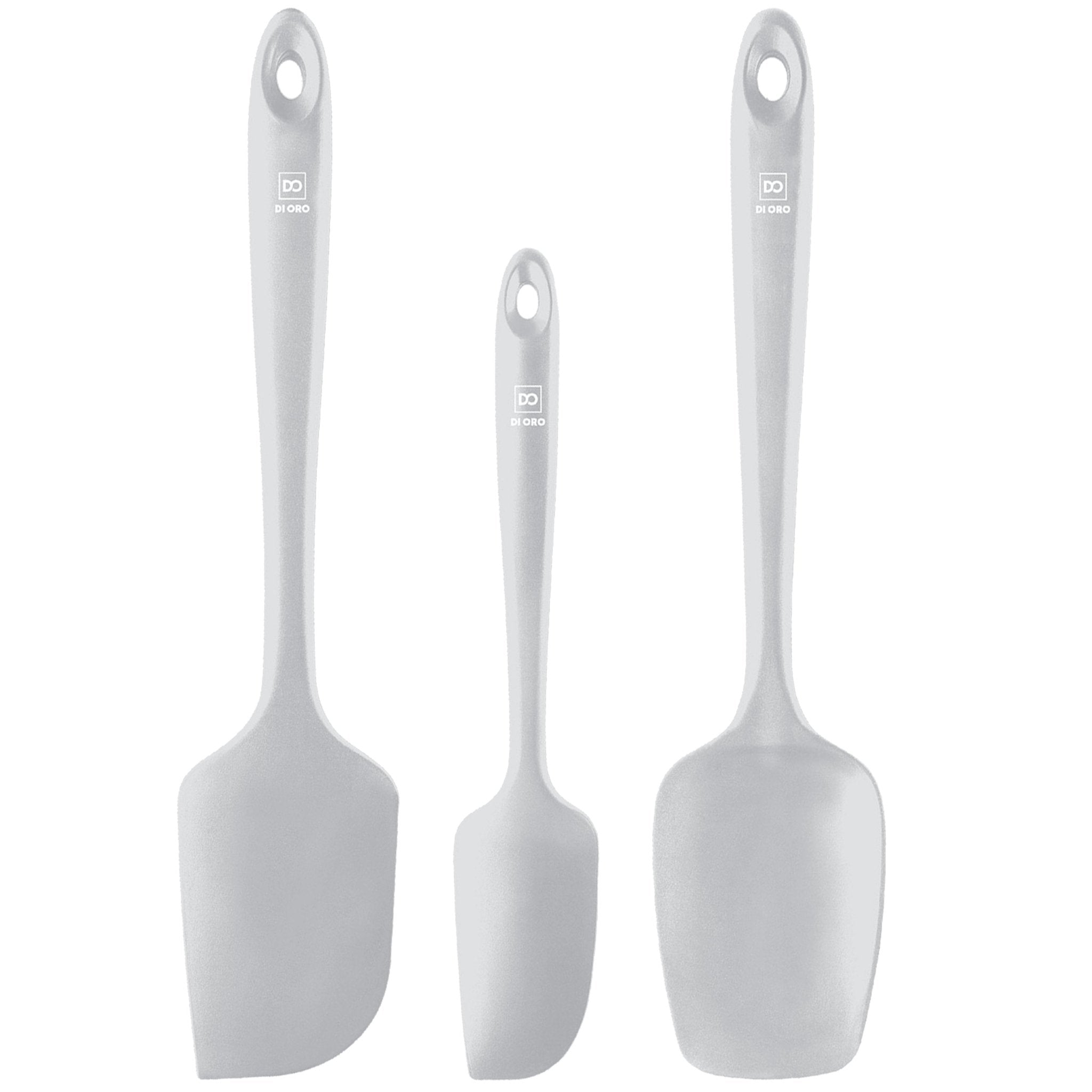 DI ORO Silicone Spatula Set - Rubber Kitchen Spatulas For Baking, Cooking, & Mixing - 600°F Heat-Resistant & BPA Free Silicone Scraper Spatulas For - View #8